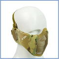 Bravo/Matrix Carbon V4 Strike Steel Mesh Mask w/ Ear Protection