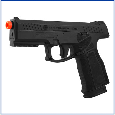 Steyr L9-A2 Green Gas Blowback Pistol - 4 Mag Combo