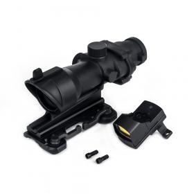 WADSN-ACOG 4×32 scope W/ QD mount & red dot