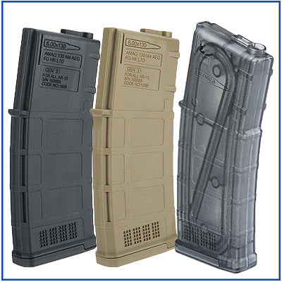 ARES AMAG Mid-Cap Magazine - 130rds - Box Set