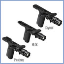 NcStar - Vertical Grip with Strobe Flashlight