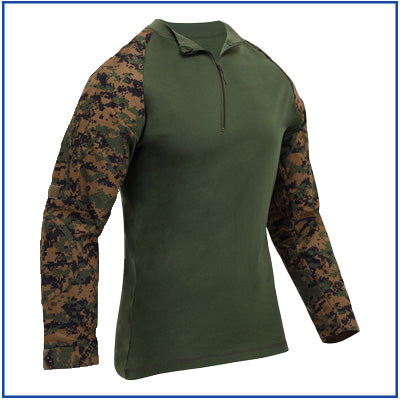 Rothco 1/4 Zip Tactical Combat Shirt